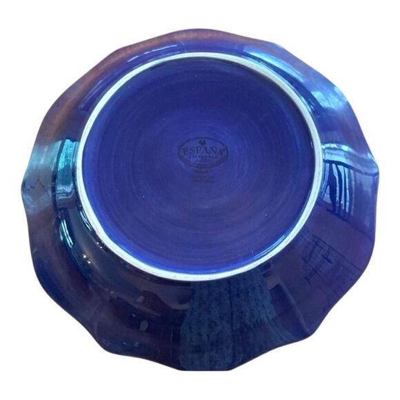 ESPAÑA Lifestyle Ceramic Serving Bowl 14" Bocca pasta serving dish excellent - Picture 5 of 9